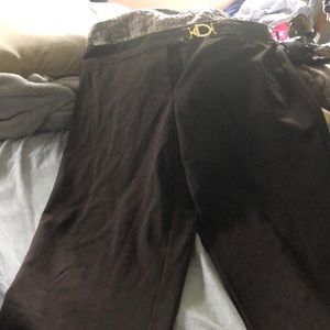 Brown pants size 18